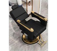 Vickyyy Poltrona da parrucchiere idraulica capacità di 150 kg sedia da parrucchiere professionale con rotazione a 360°, altezza regolabile, poltrona da barbiere per spa bellezza(A)