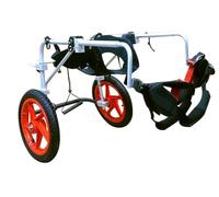 Vickyyy Sedia a rotelle per cani sedie a rotelle, carrello per animali domestici, sedia a rotelle, gambe posteriori riabilitazione, Walkin Wheels Aiuto Em Arress (Size: X-Large)