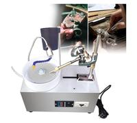 Vickyyy Smerigliatrice sfaccettata, lucidatrice per pietre preziose, lucidatrice per gioielli, rettificatrice piatta, macchina per affilare, 2800rpm, 180W (convenzionale)