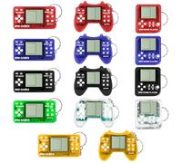 Vicloon 14 Pezzi Portachiavi con Gioco di Mattoni, Mini Portachiavi con Gioco Arcade Tetris Portatile, 26 Giochi Classici Integrati, Perfetti Come Regalini per Feste di Compleanno (14PCS)