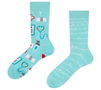 Vicloon Calzini divertenti donna e uomo,AB stile asimmetrico calzini,disegni diversi su ogni piede,Calzinis Sportivi Carini Regali Novelty con tanti Design,per compleanno, Natale, amico