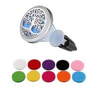 Vicloon Diffusore d'olio Essenziale di aromaterapia, Magnete Diffusore Olio per Auto, Ufficio, Stanza o Altri luoghi Interni