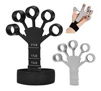 Vicloon Finger Strengthener, 2 Pezzi Pinza Mano Avambracci Attrezzi, Finger Exerciser, Manopole Mani per Polso Resistenza Regolabile 10-60kg, Perfetto per Recupero di Lesioni alla Mano