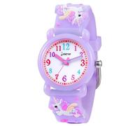 Vicloon Orologio Bambini, Orologio da Polso per Ragazzi e Ragazze 3D, Quarzo Educativo Analogico Impermeabile 30M, Sport Braccialetto Cartoon In Silicone, Movimento al Quarzo,Regalo di Natale