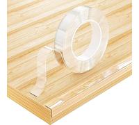 Vicloon Paraspigoli Per Bambini, 3M Trasparenti Protezione Angolo Bambino Autoadesiva PVC, Extra Spesso Copri Angoli per Bambini, Para Spigoli per Mobili Paraspigoli Muro Angolari per Tavoli, Cassetti