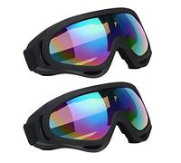 Vicloon Professionale Occhiali da Sci, UV Protection Sunglasses, Antivento Occhiali da Neve, Occhiali da Motocross per Attivit All'Aperto come Sci, per Uomini e Donne