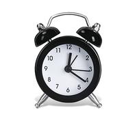 Vicloon Reveil Campana Classic, mini sveglia retrò con batterie da comodino, retrò, per analogico, silenzioso, sveglia per camera da letto, soggiorno, cucina