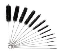 Vicloon Spazzola Bottiglia,13 pezzi Set Scovolino Spazzola Multiuso, Nylon Spazzola per Bottiglia, Tubo, Provette, Frullatore, Spremiagrumi, Estrattore, Macchina caffè