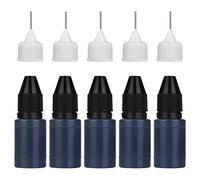 Vicloon Timbro di Riservatezza Inchiostro, 5Pcs Inchiostro per Timbro Sulla Protezione Dei Dati, 10ml Inchiostro per Francobolli Da Ufficio Adatto Per Tutti I Timbri