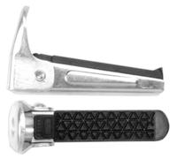 V parts Set di poggiapiedi, avvitabile e universale