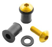 Vicma Gioco di viti 907AZ per cupola V Parts per moto Ø5 mm Blu – 8 unità