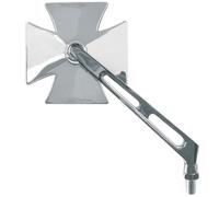 Retrovisore Destro Universale V Parts Croce Di Ferro per Moto Ricambi