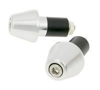 Vicma Handlebar Vibration dampers/Bar Ends Short 17.5 mm - Silver