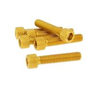 Vicma Hexagon Socket Screw Set - Anodized Aluminum Gold - 6 PCS - M6 x 30 - Styling