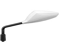 Vicma Specchio retrovisore sportivo sinistro M8/M10 triangolo bianco per scooter e moto