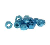 Vicma Nut Set Anodized Aluminum Blue - 15 PCS - M8 Thread