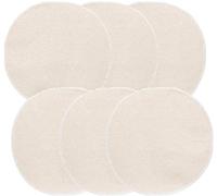 VICMAT 10 tappetini in bambù per vapore, in cotone, per cucina, vapore, per riso, dim sum, verdure, pesce e carne, Ø 30 cm