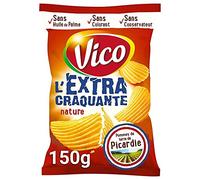 Vico - Confezione da 3 chip ondulati extra croccanti naturali 150 g