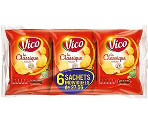 Vico La Classique Nature - Confezione da 6 chips 165 g