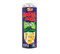 Vico Monster Munch Crazy Gusto Crema e Cipolla, 150 g, 4 pezzi