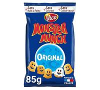 Vico Monster Munch - Spuntino croccante per deliziosi aperitivi, 85 g - 4 pezzi