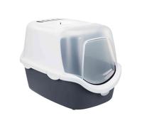 Cassa per lettiera Vico Open Top, con coperchio 40 × 40 × 56 cm grigio chiaro/bianco