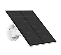 Vicohome - Pannello solare SP da 5 W per telecamera di sicurezza WiFi per esterni, con porta micro USB e USB-C per fotocamera con batteria ricaricabile da 5 V CC, staffa regolabile a 360°