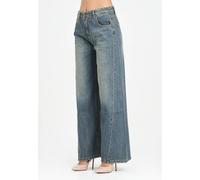 VICOLO Jeans Donna Denim Jeans a zampa e palazzo Jeans Nathalie Autunno inverno