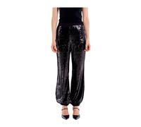 ViCOLO - Sequin Jogger Pants - - Trousers - Donna - Nero - M