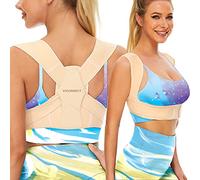 Vicorrect Correttore Posturale Spalle Schiena per Donne e Uomini, Fascia Posturale Spalle e Schiena Ajustable Raddrizzatore Della Parte Superiore Fornisce Sollievo dal Dolore a Collo (L/XL)