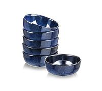 Vicrays Set di ciotole in ceramica per cereali, set di ciotole per zuppe, in porcellana, 25 ml, set di ciotole per riso e dessert, resistente alle scheggiature, lavabile in lavastoviglie