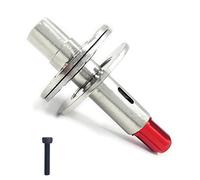 VICRAZZE RC Slipper Set Piastra in metallo Slipper e mozzo Slipper Shaft Set per 1/10 Arrma Granito Senton Big Rock Kraton Vorteks Outcast 1/8 Typhon Upgrade Sostituire Arrma ARA310946 (rosso)