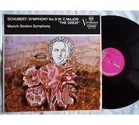 VICS 1126 Schubert Symphony 9 The Great Boston SO Charles Munch LP
