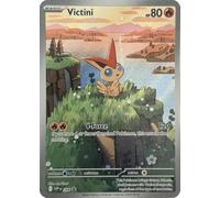 Victini (SVP 208) XXL - Pokémon TCG Black Star Promo XXL Carta promozionale [Inglese] + Heartforcards Protezione spedizione