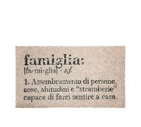 Victionary Zerbino Famiglia 70x40 cm in cocco e pvc