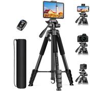 Victiv 68"" Treppiede per Telefono Tablet Treppiede per iPhone iPad con Telecomando e Supporto Supporto per Telefono per Registrazione Video Viagg