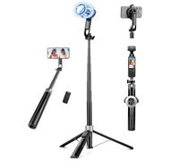 Victiv Magnetico Treppiede Smartphone, 178cm Bastone Selfie Cavalletto per Smartphone, Portatile Treppiedi per Mag-safe con Telecomando, Tripode Cellulare per iPhone 17 16 15 14 13 12 Pro Max