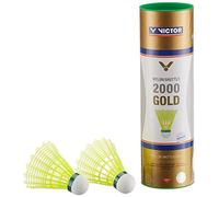 Volani da badminton VICTOR Nylon Shuttle 2000 slow 6 pz. giallo (Slow)