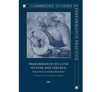 Victor Anand Coelho Performance on Lute, Guitar, and Vihuela (Tascabile)
