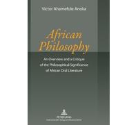 Victor Anoka African Philosophy (Copertina rigida)