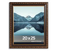 VictoR antica - cornice fotografica artistica "Chagall" in nero oro - 20x25 cm cornice decorativa vintage - adatta per certificati - cornice nera 20x25 - barocco