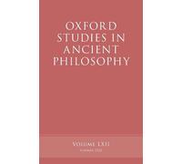 Victor Caston Oxford Studies in Ancient Philosophy, Volume 62 (Copertina rigida)