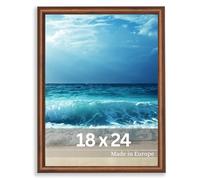 Victor Cornice Foto David 18x24 cm, Colore Marrone, Acrilico Infrangibile, Design Moderno e Classico, Stile Art Déco, Modanatura 14x17 mm