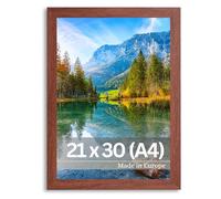 Victor cornice portafoto “Dix” marrone 21x30 cm | Legno moderno - vetro acrilico - design moderno - decorazione d’interni