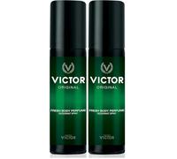 Victor Deo Vapo Original - Fresh Body Parfume - deodorante spray uomo - 125 ml (Confezione da 2)