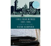 Victor Klemperer I Will Bear Witness, Volume 2 (Tascabile)