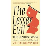 Victor Klemperer The Lesser Evil (Tascabile)