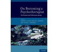 Victor L. Schermer On Becoming a Psychotherapist (Copertina rigida)