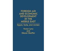 Victor Lavy Elie Foreign Aid and Economic Development in the (Copertina rigida)