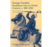 Victor Lieberma Strange Parallels: Volume 1, Integration on the Main (Tascabile)